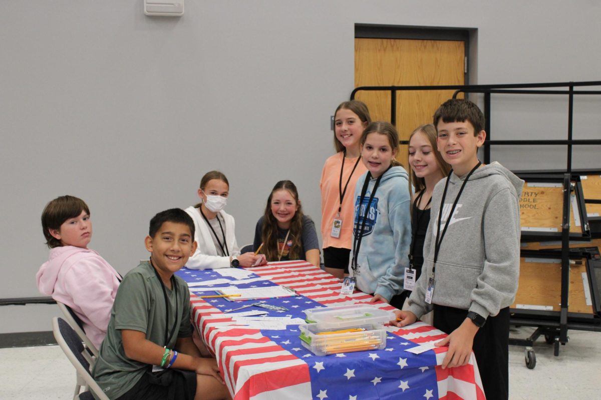 Seventh Grade Hosts Mock Election